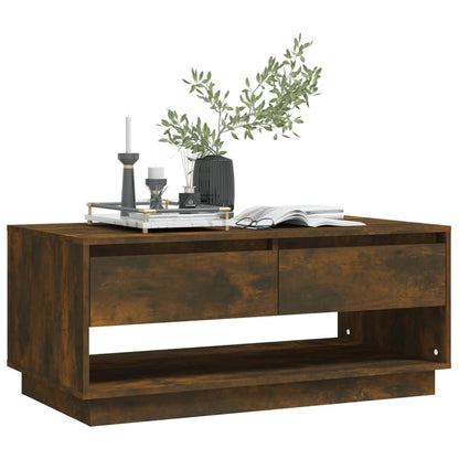 Mesa De Centro Madera De Ingeniería 102,5X55X44Cm