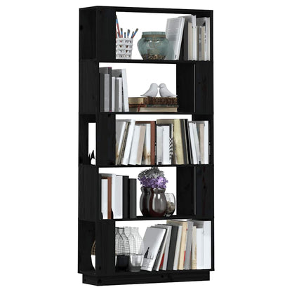 Estantería/Divisor De Espacios Madera Pino 80X25X163,5 Cm