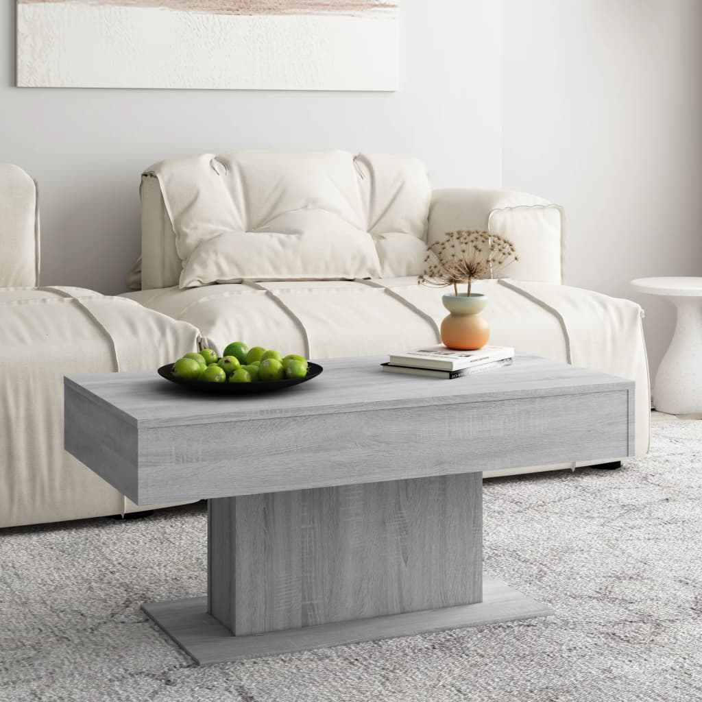 Mesa De Centro Madera Contrachapada 96X50X45 Cm