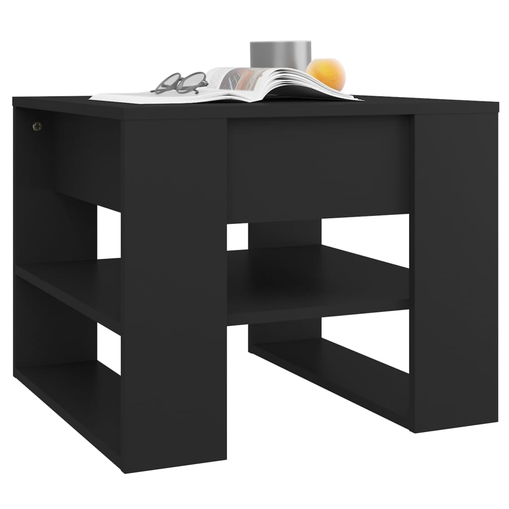 Mesa De Centro Madera De Ingeniería 55,5X55X45 Cm