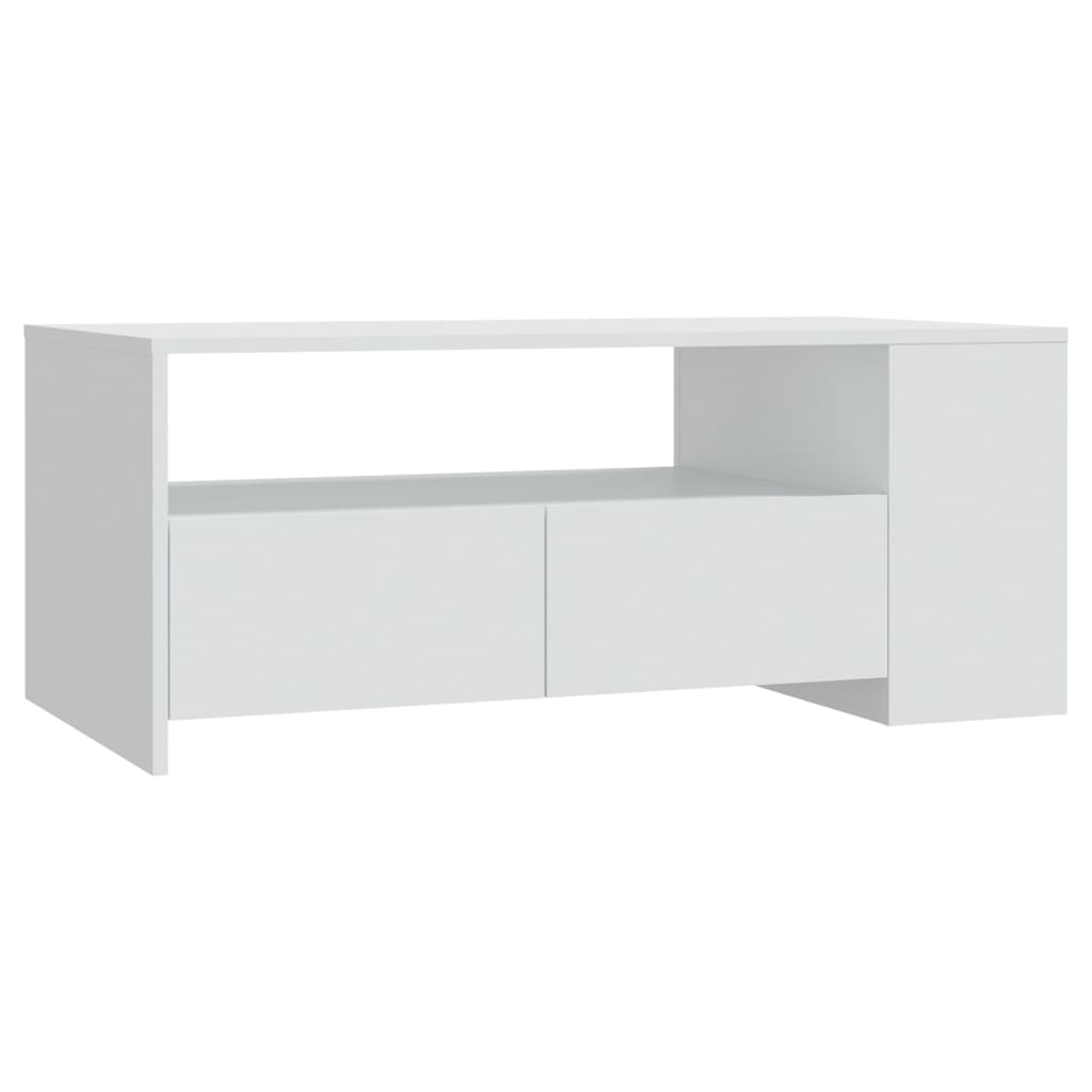 Mesa De Centro Madera De Ingeniería 102X55X42 Cm