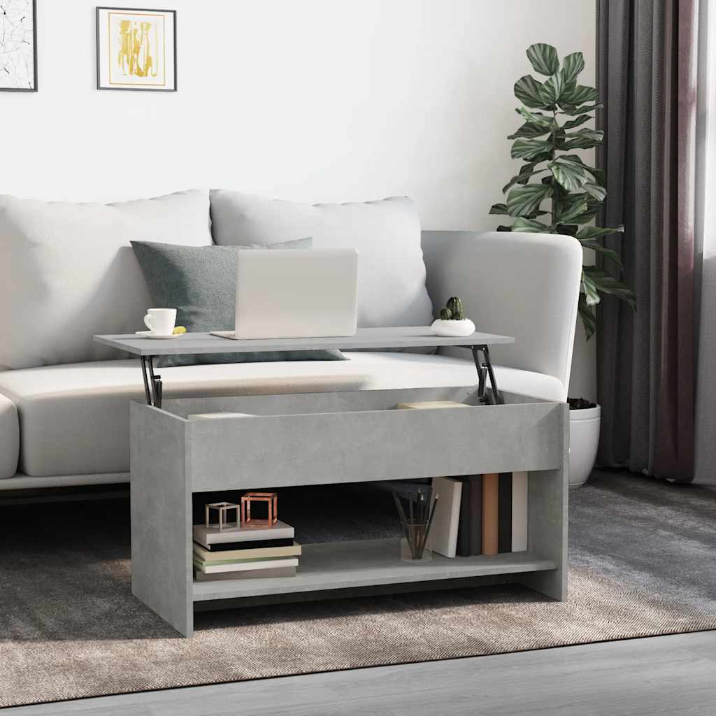 Mesa De Centro Madera Contrachapada 80X50X40 Cm