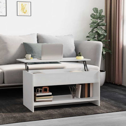 Mesa De Centro Madera Contrachapada 80X50X40 Cm