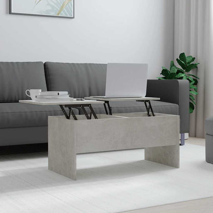 Mesa De Centro Madera Ingeniería 102X50,5X46,5 Cm