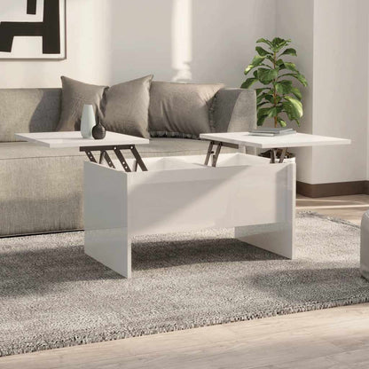 Mesa De Centro Madera Ingeniería 102X50,5X46,5 Cm