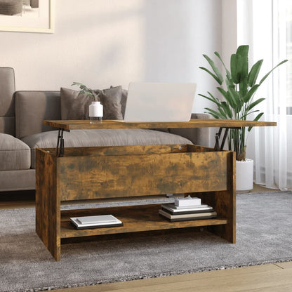 Mesa De Centro Madera Contrachapada 80X50X40 Cm