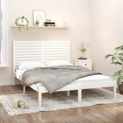 Cama Extralarga Sin Colchón Madera Maciza