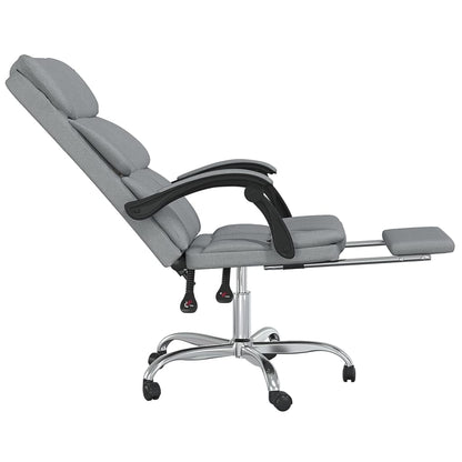 Silla De Oficina Reclinable De Tela