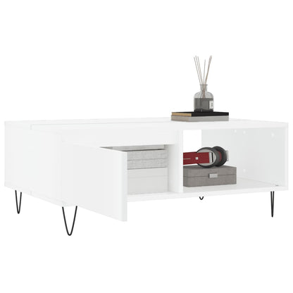 Mesa De Centro Madera De Ingeniería 90X60X35 Cm