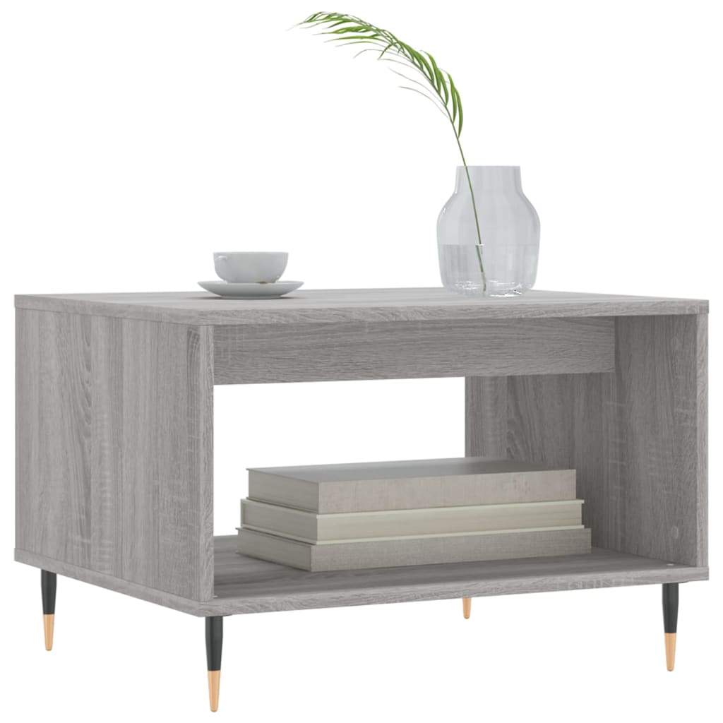 Mesa De Centro Madera De Ingeniería 60X50X40 Cm