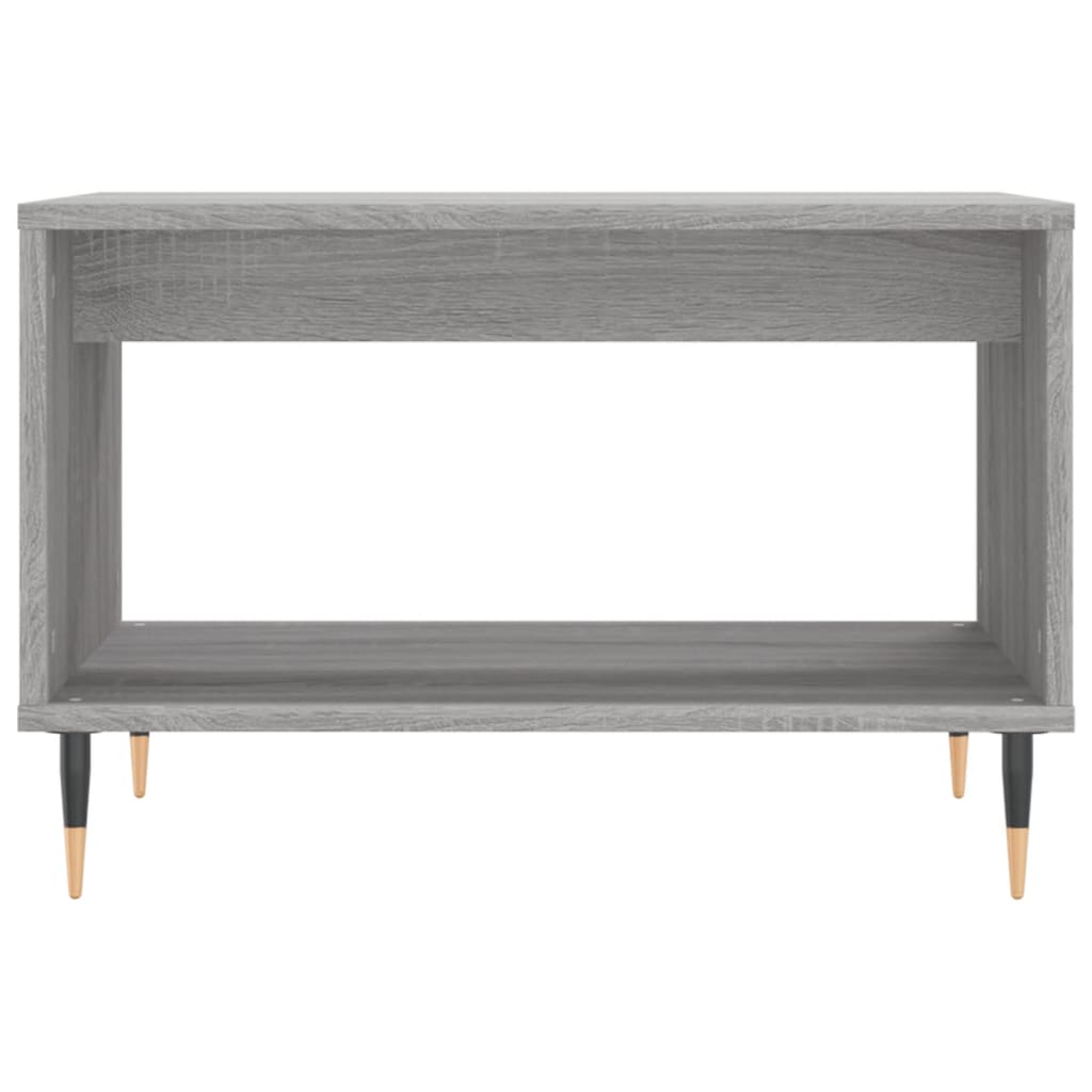 Mesa De Centro Madera De Ingeniería 60X50X40 Cm