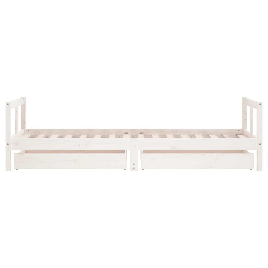 Estructura Cama Niños Con Cajones Madera Pino
