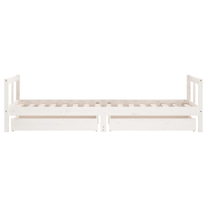 Estructura Cama Niños Con Cajones Madera Pino