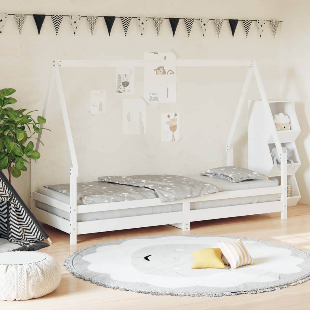 Estructura De Cama Para Niños Madera De Pino