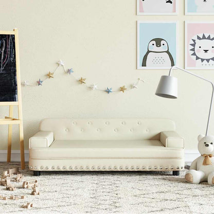 Sofá Para Niños De Cuero Sintético