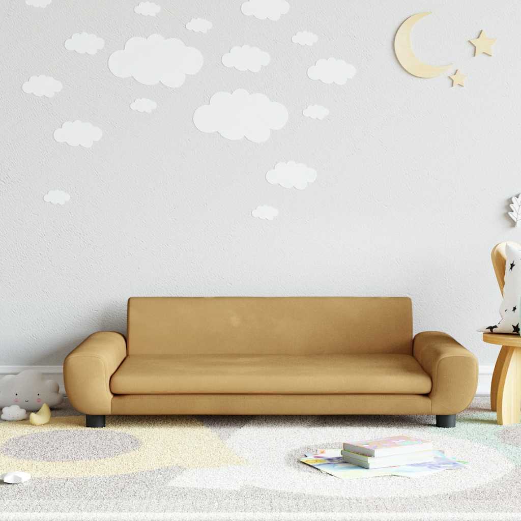 Sofá Para Niños De Terciopelo