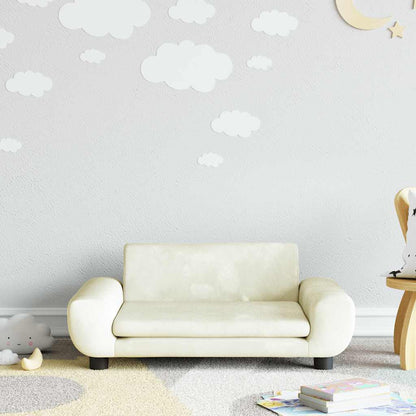 Sofá Para Niños De Terciopelo