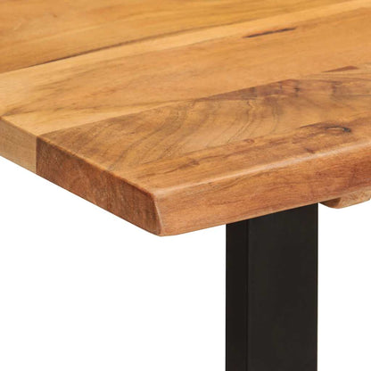 Mesa De Comedor Madera Maciza De Acacia