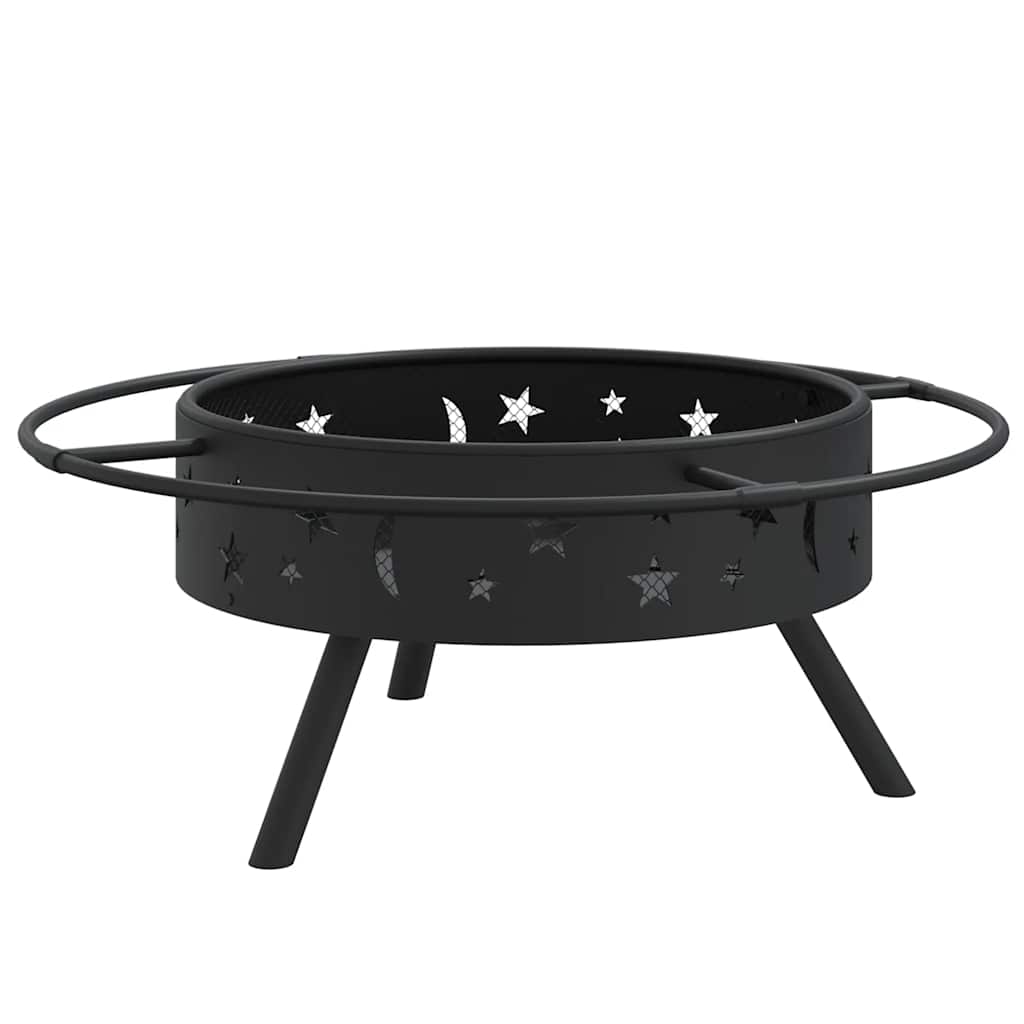 Brasero Con Atizador Acero Xxl 70 Cm