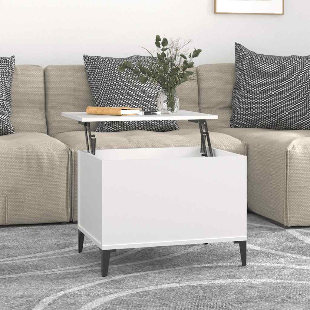 Mesa De Centro Madera Contrachapada 60X44,5X45 Cm