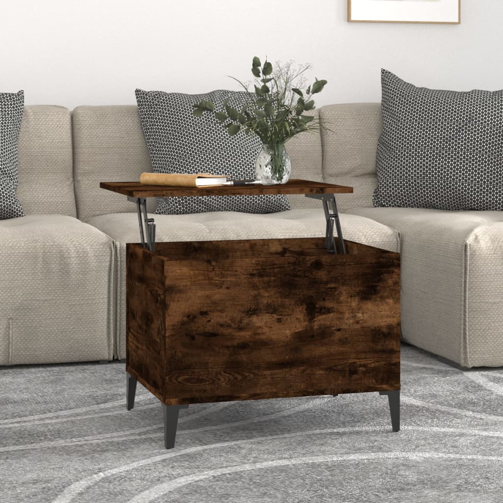 Mesa De Centro Madera Contrachapada 60X44,5X45 Cm