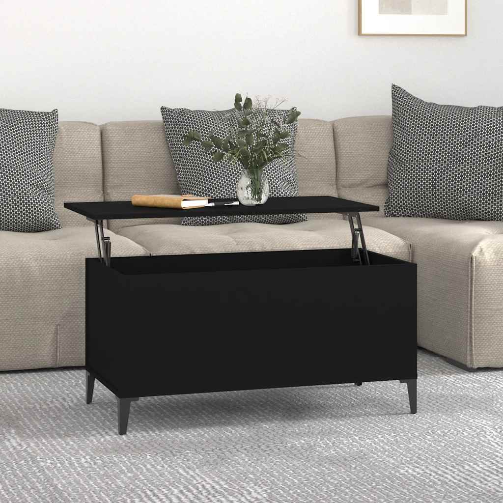 Mesa De Centro Madera Contrachapada 60X44,5X45 Cm