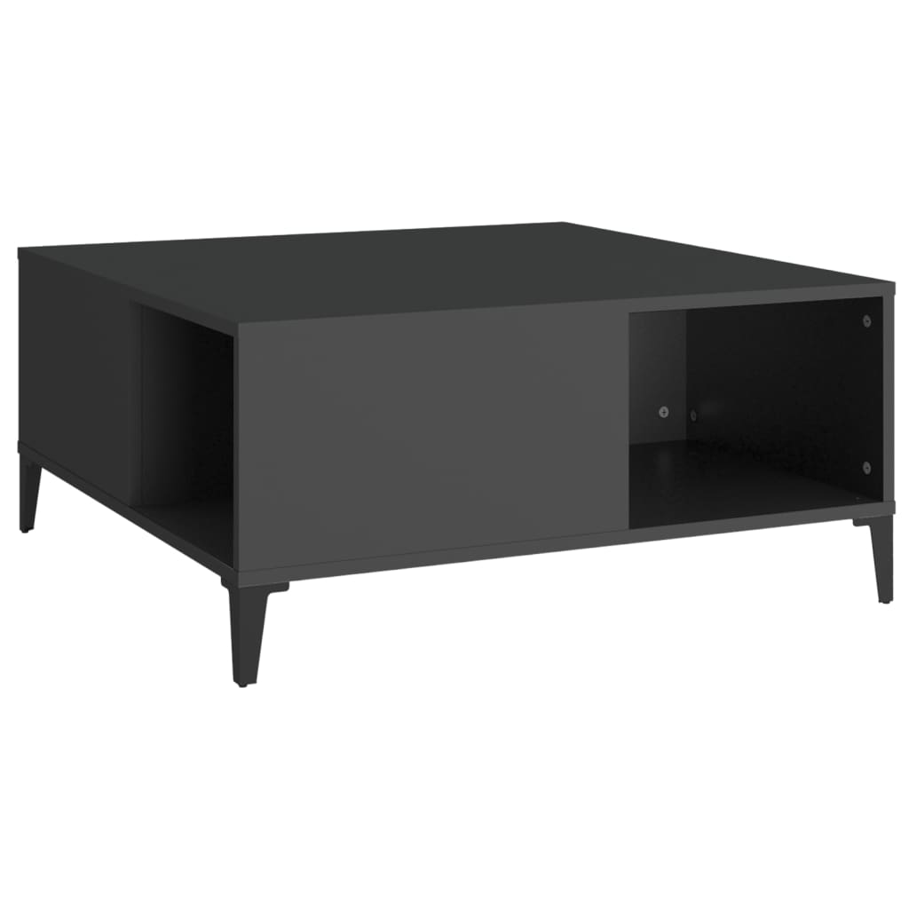 Mesa De Centro Madera Contrachapada 80X80X36,5 Cm