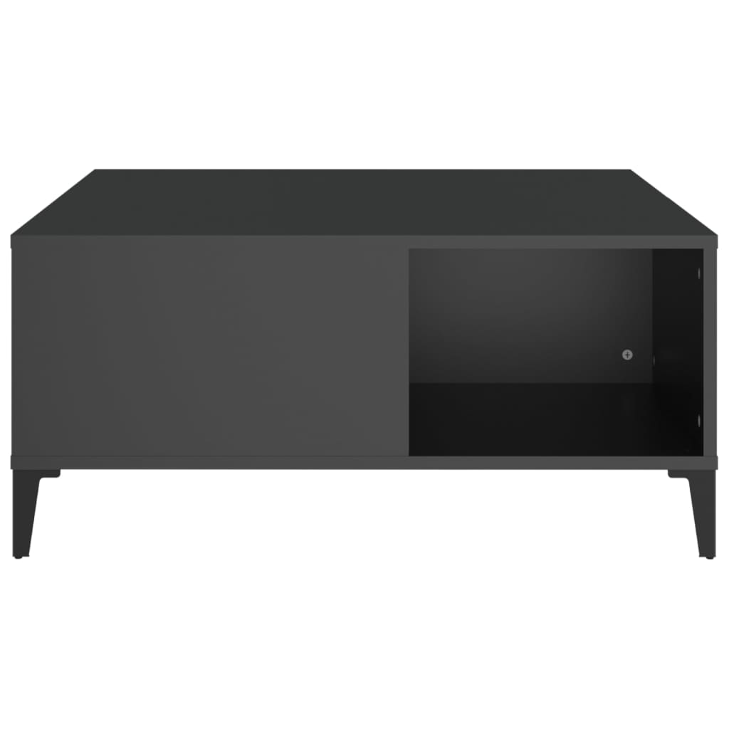 Mesa De Centro Madera Contrachapada 80X80X36,5 Cm