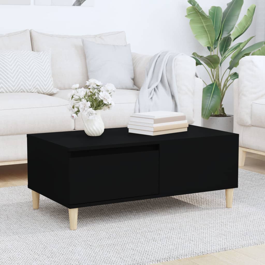 Mesa De Centro Madera Contrachapada 90X50X36,5 Cm