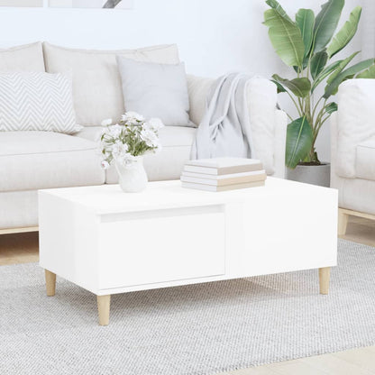 Mesa De Centro Madera Contrachapada 90X50X36,5 Cm