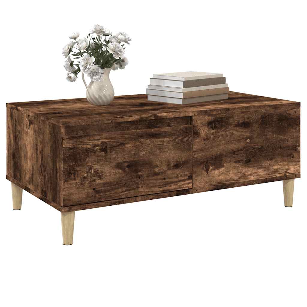 Mesa De Centro Madera Contrachapada 90X50X36,5 Cm