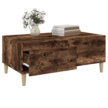 Mesa De Centro Madera Contrachapada 90X50X36,5 Cm