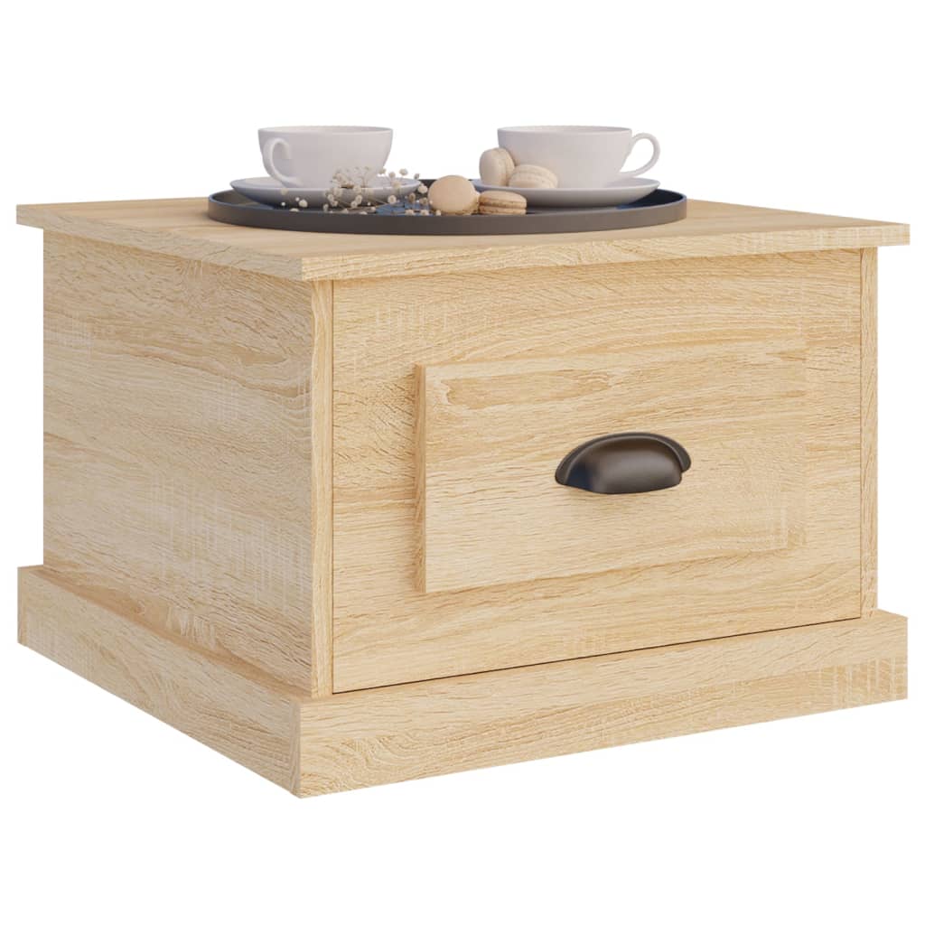 Mesa De Centro Madera Contrachapada 50X50X35 Cm