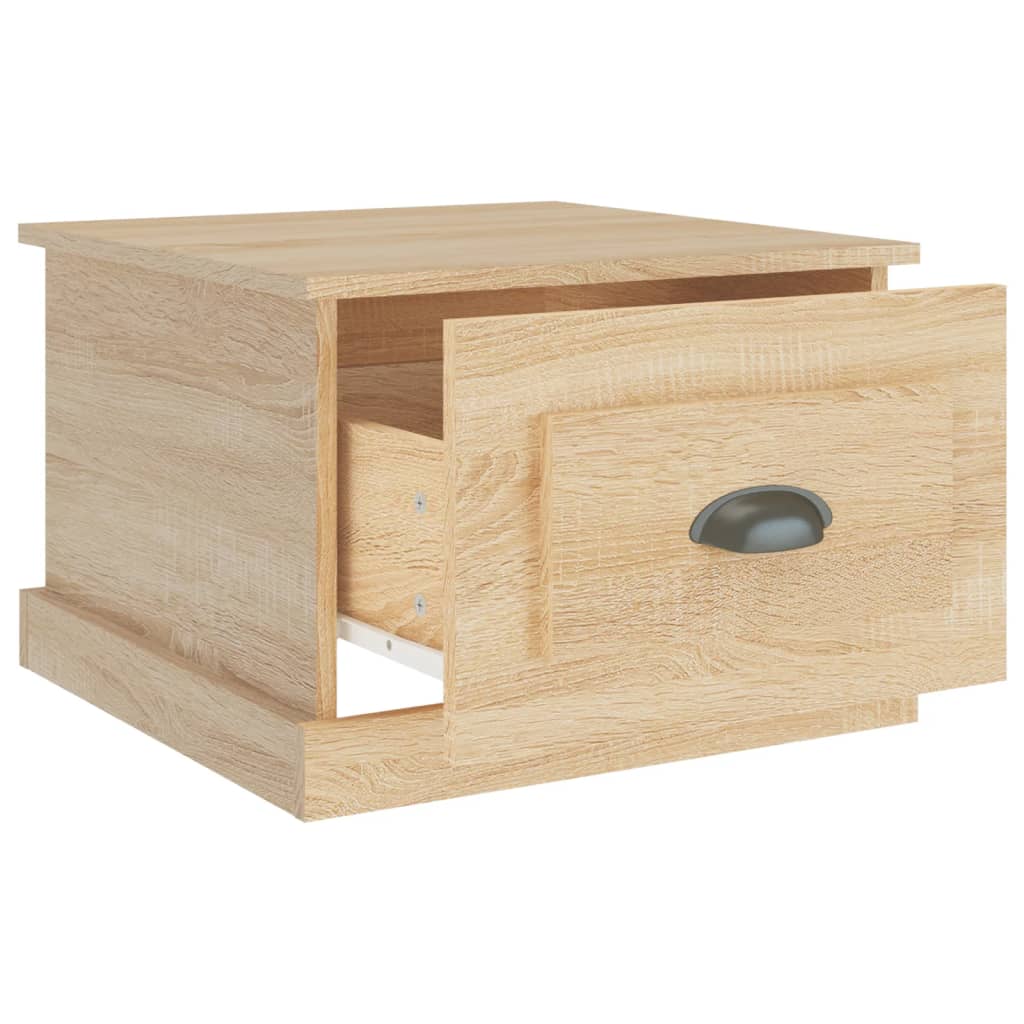 Mesa De Centro Madera Contrachapada 50X50X35 Cm