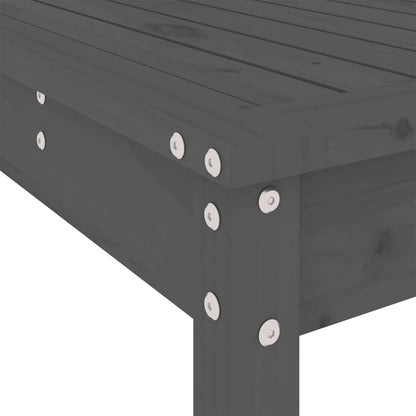 Set De Mesa Y Taburetes Altos Jardín 3 Piezas Madera