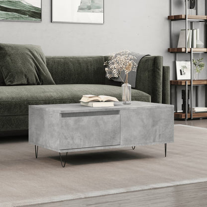 Mesa De Centro Madera Contrachapada 90X50X36,5 Cm