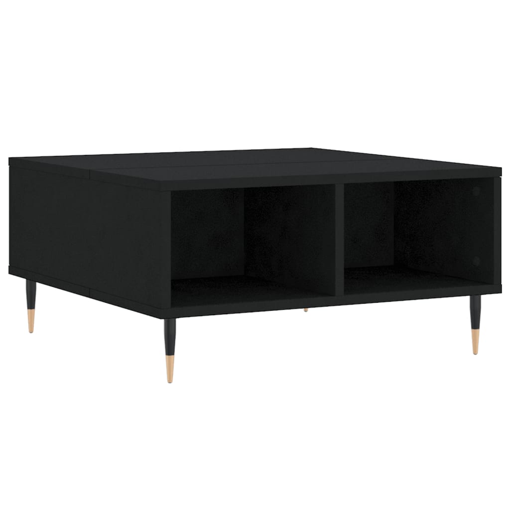 Mesa De Centro Madera De Ingeniería 60X60X30 Cm