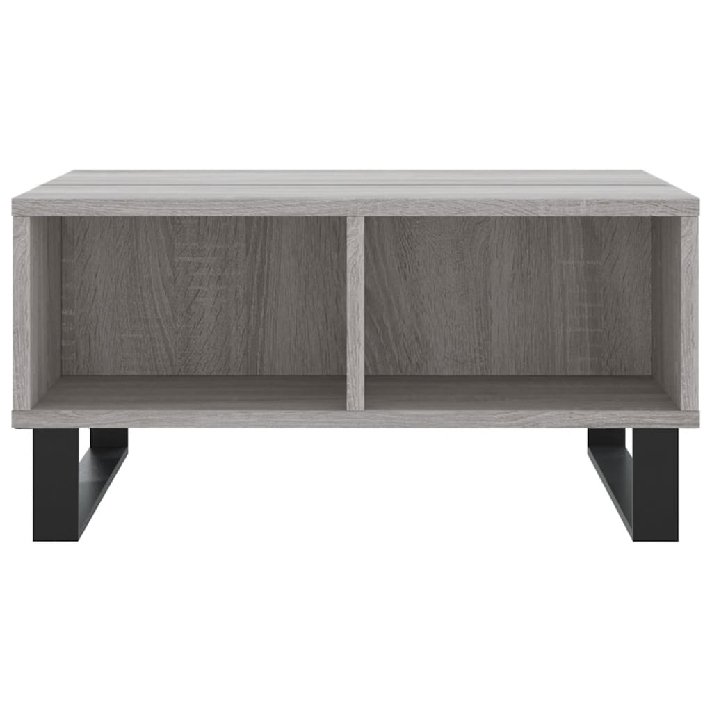 Mesa De Centro Madera De Ingeniería 60X60X30 Cm
