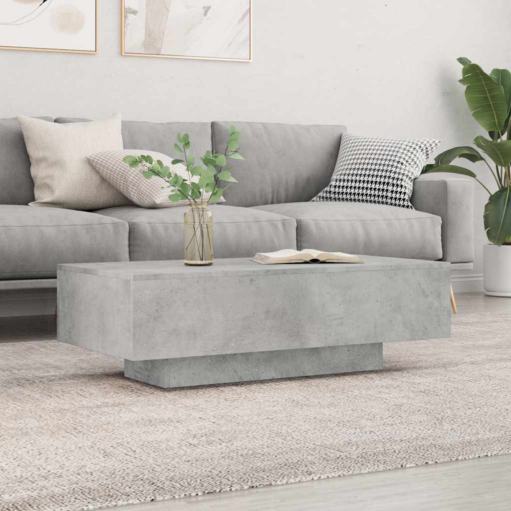 Mesa De Centro Madera De Ingeniería 100X49,5X31 Cm