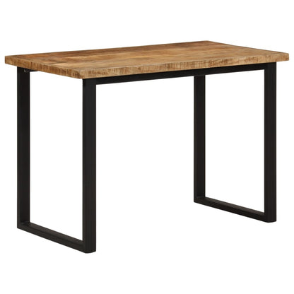 Mesa De Comedor Madera Maciza De Mango 110X55X75 Cm
