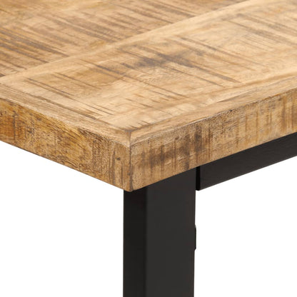 Mesa De Comedor Madera Maciza De Mango 110X55X75 Cm