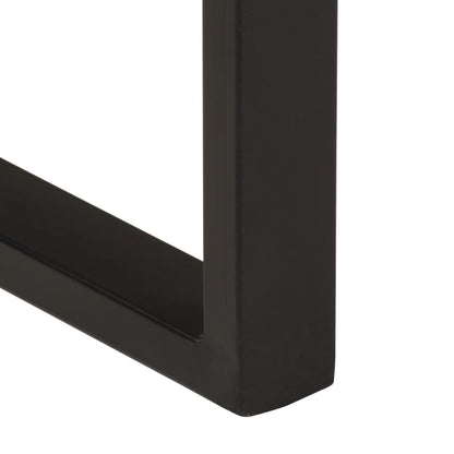 Mesa De Comedor Madera Maciza De Mango 110X55X75 Cm