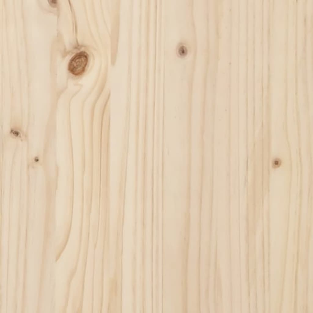 Estructura De Cama De Niños Madera Maciza De Pino 2X(90X160) Cm
