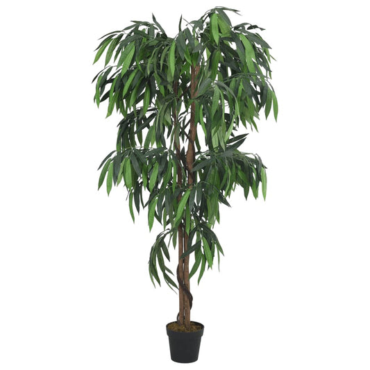 Árbol De Mango Artificial Con 900 Hojas Verde