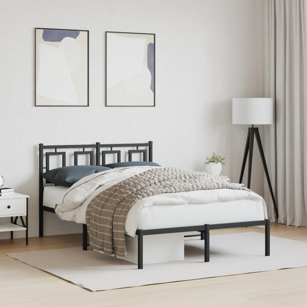 Estructura Cama Sin Colchón Con Estribo Metal