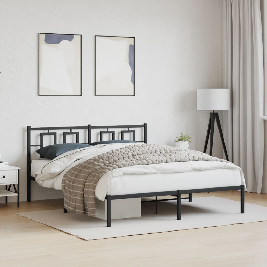 Estructura Cama Sin Colchón Con Estribo Metal