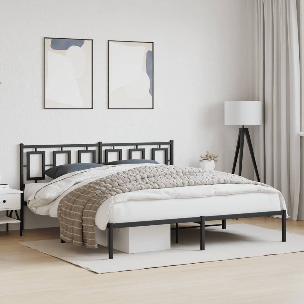 Estructura Cama Sin Colchón Con Estribo Metal