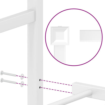 Estructura Cama Sin Colchón Con Estribo Metal