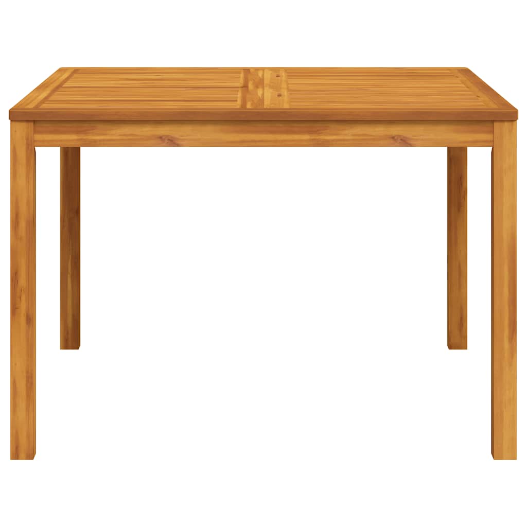 Mesa De Comedor De Jardín Madera Maciza De Acacia