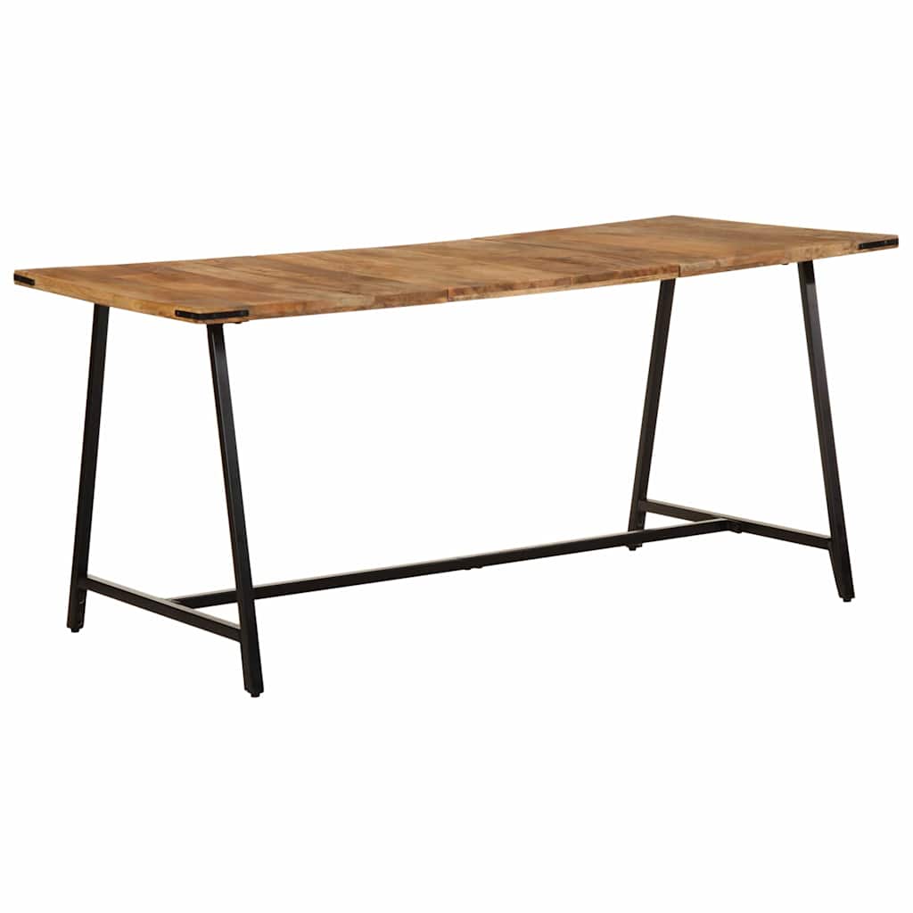 Mesa De Comedor Madera Maciza De Mango